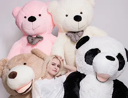 Large plush toys